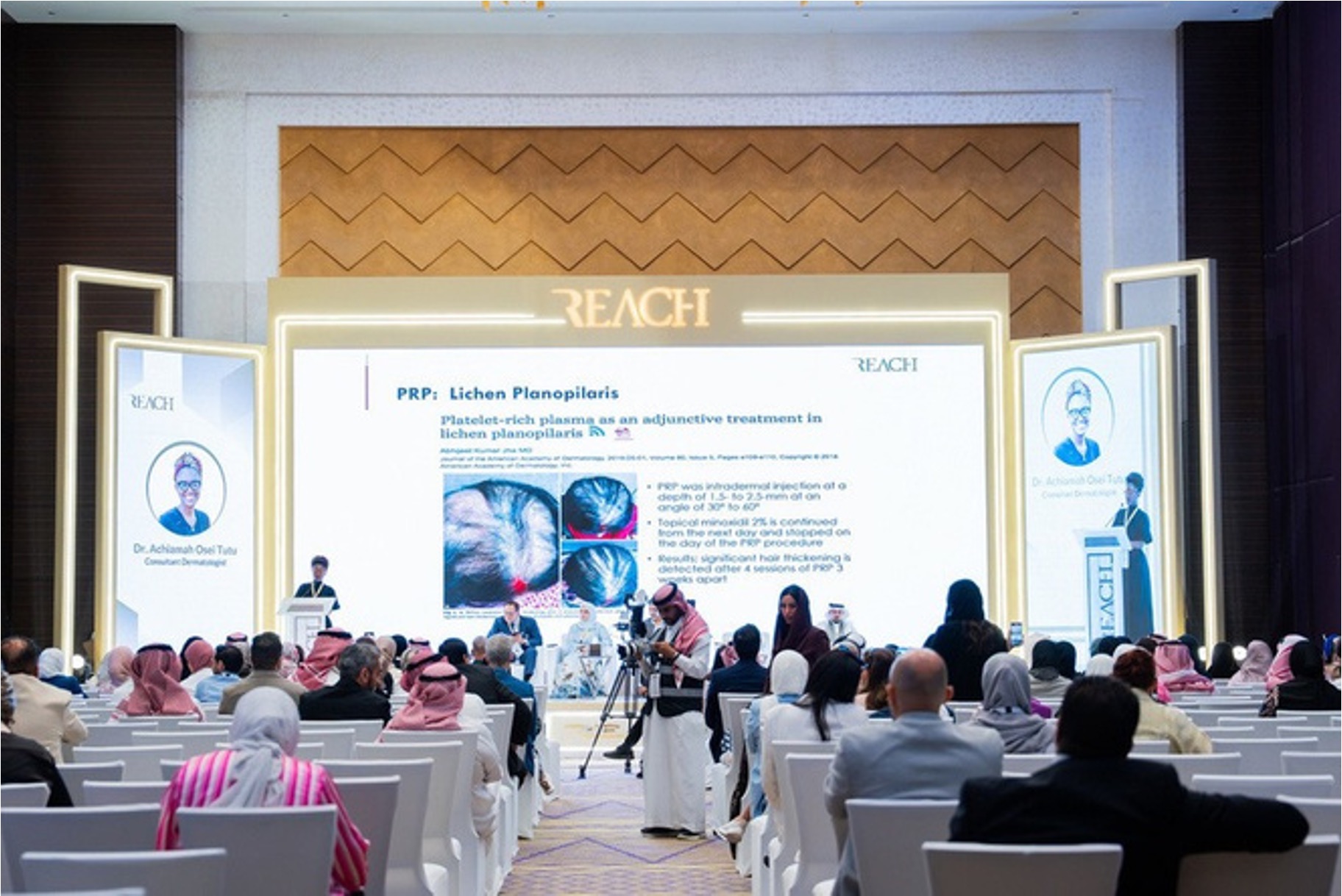 Scientific audience session